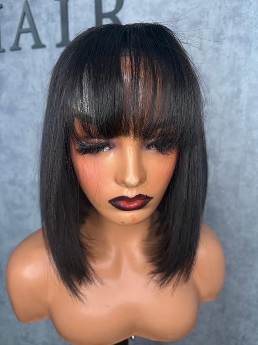 10” SDD Fringe Bob wig