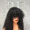 18” pixie Curl fringe Wig